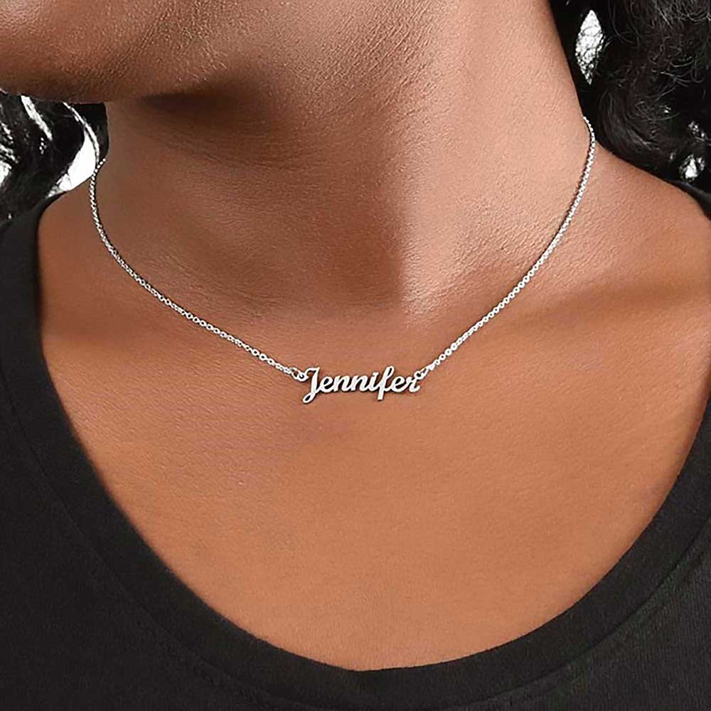 Aunt Gift, Name Necklace for Aunt