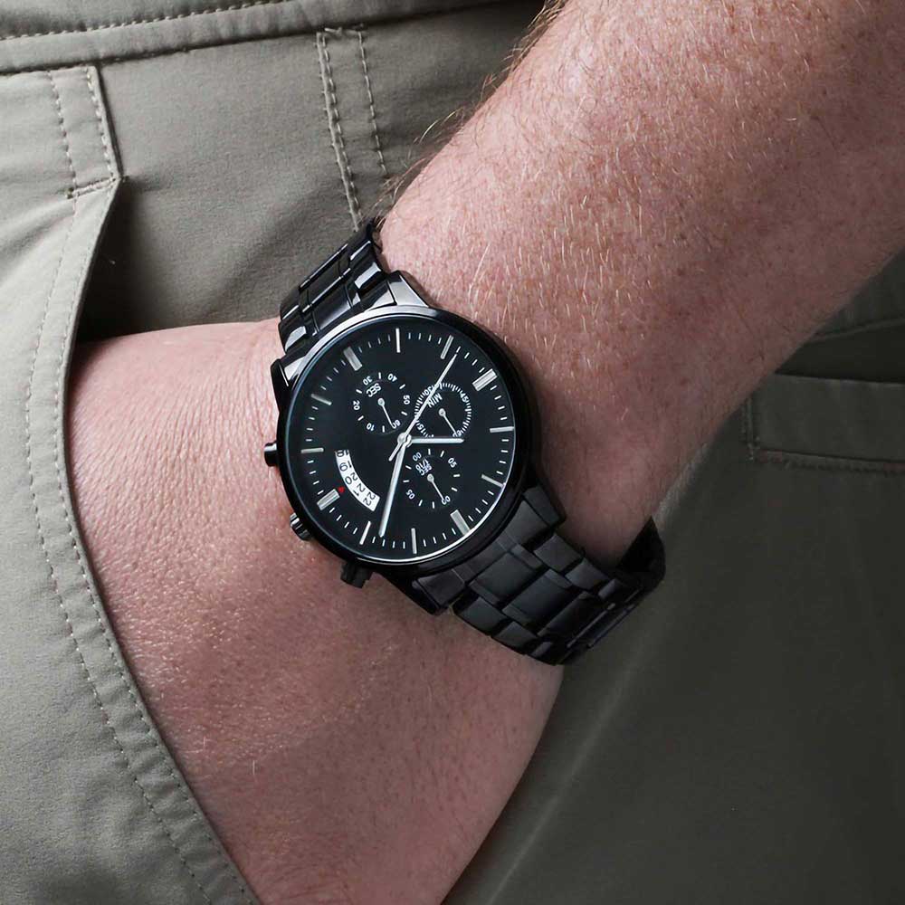 Graduation Gift, Watch for Men with thoughtful Message