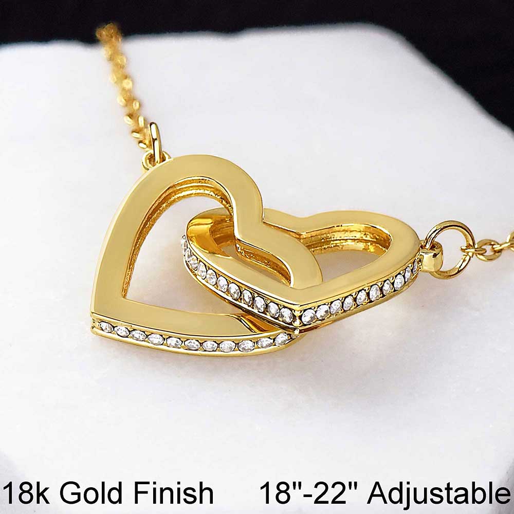 Graduation Gift for Women, Heart Necklace with thoughtful Message