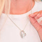 Personalized Heart Necklace for my beautiful Mother, Add Name & Closing