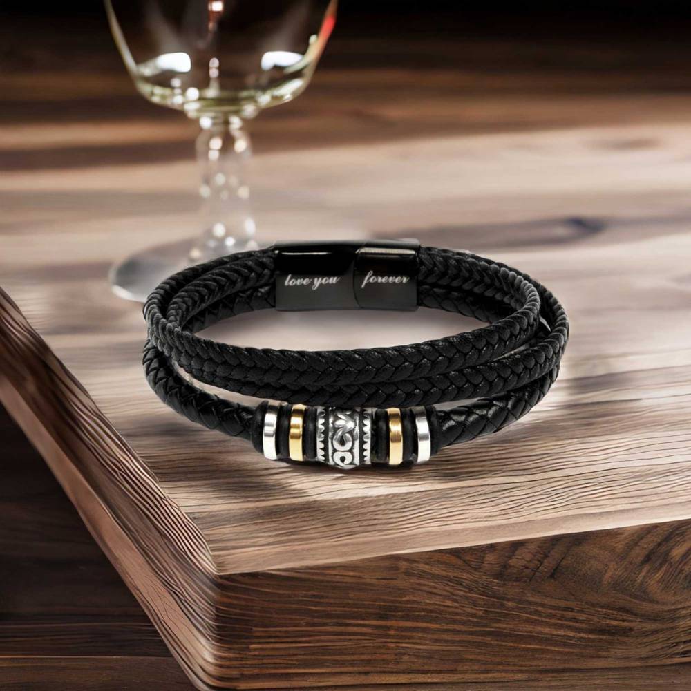 Funny Birthday Gift for Men, Bracelet with sarcastic Message