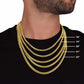 Funny Birthday Gift for Men, Cuban Chain Necklace with sarcastic Message