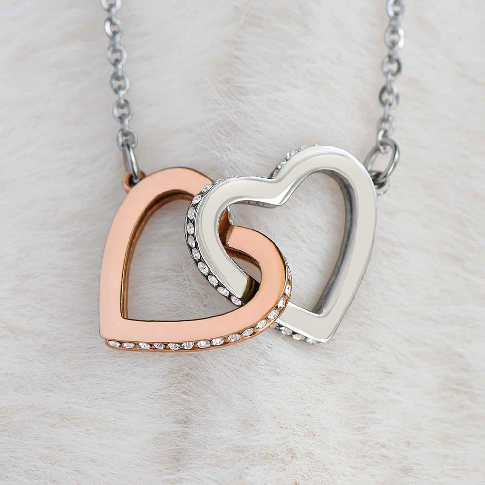 Bonus Daughter Gift, Heart Necklace for Stepdaughter