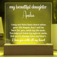 Personalized Bonus Child Gift, Custom Acrylic LED Plaque Night Light