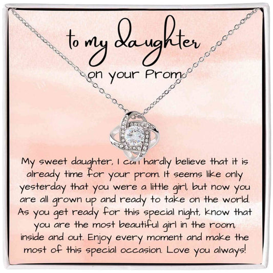 Prom Necklace for Daughter, High School Prom Gift