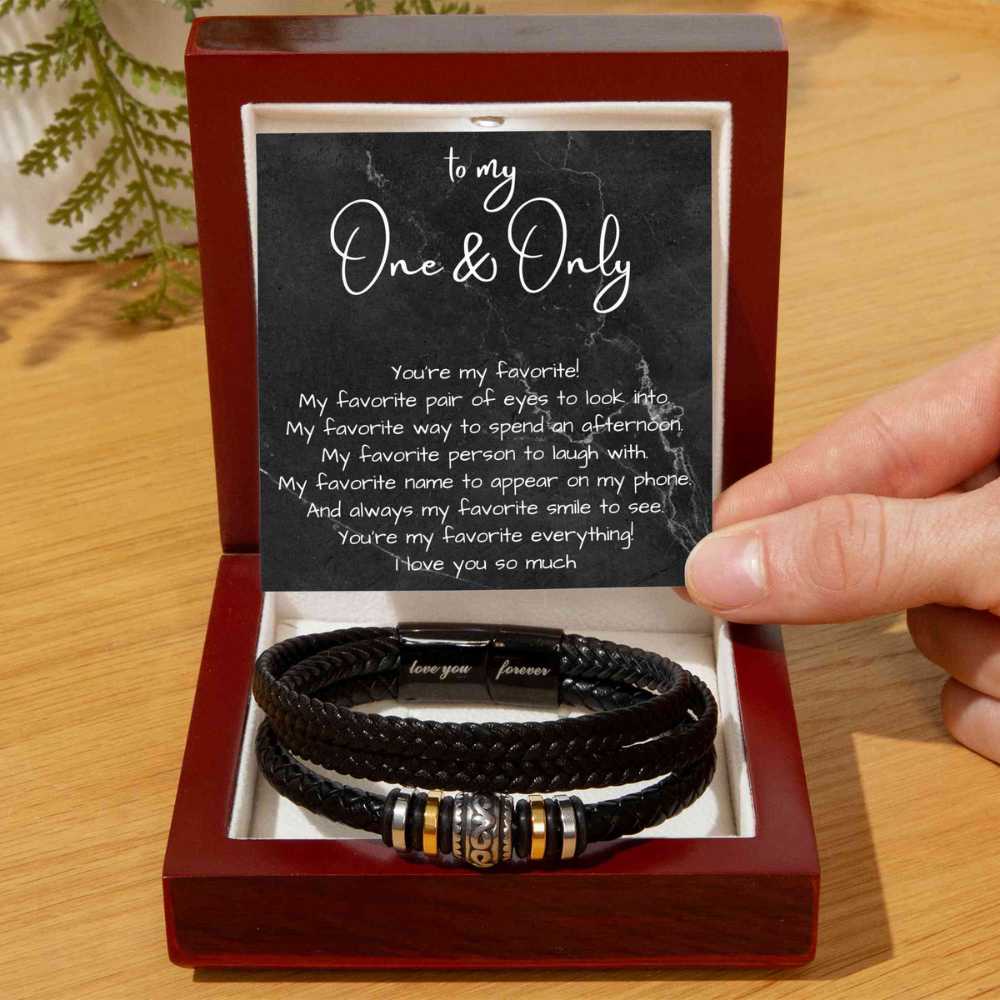 Bracelet Gift for Him - You're my favorite