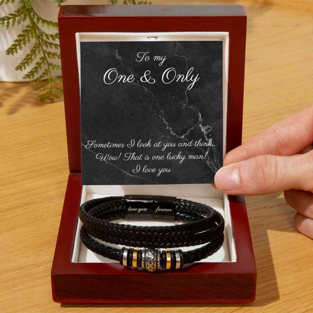 Sarcastic Gift for Him, Bracelet with funny Message