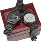 You and I until the end of time - Engrave Watch Gift for Him