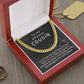 Funny Cousin Gift, Gold Cuban Chain Necklace for Cousin