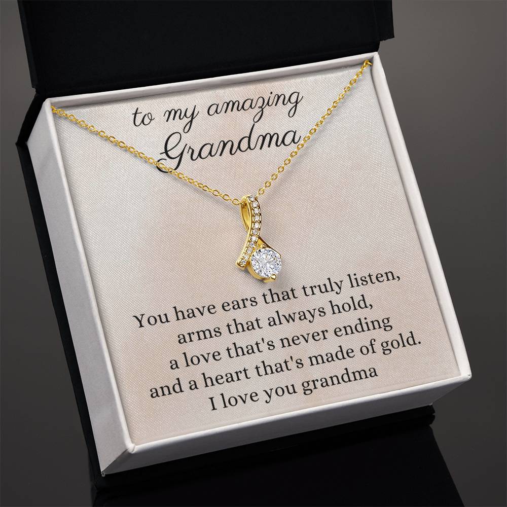 Necklace for my amazing Grandma, Grandmother Gift