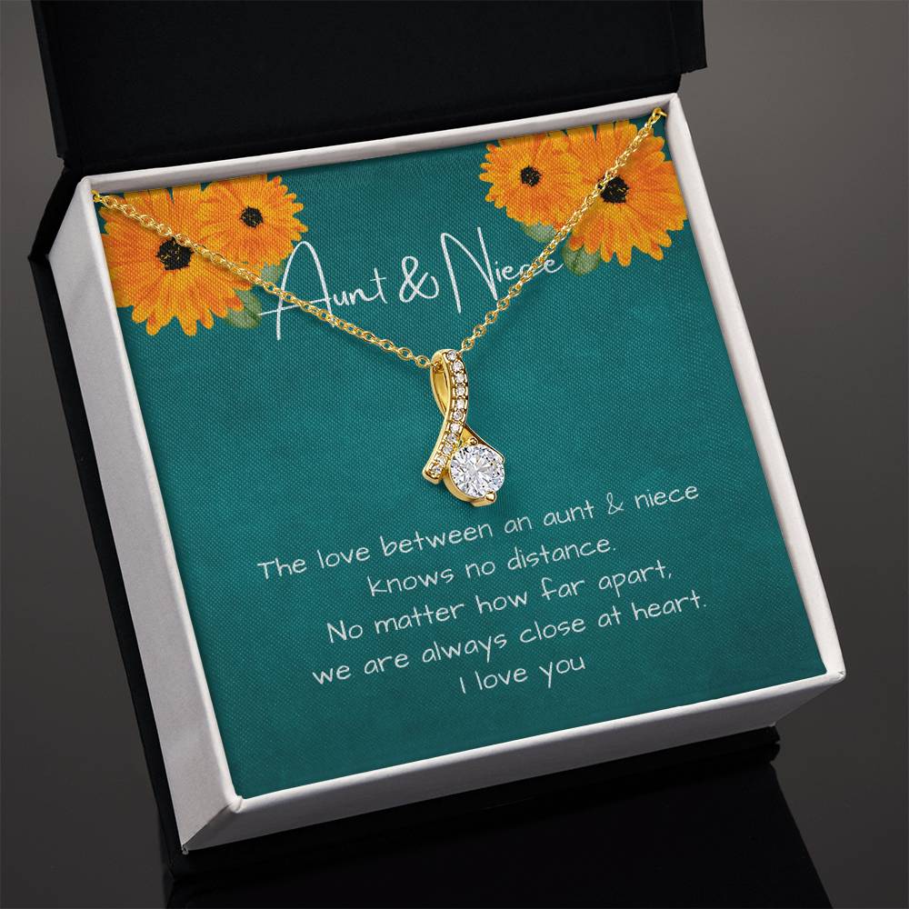 Aunt and Niece Gift, Necklace for Aunt or Niece