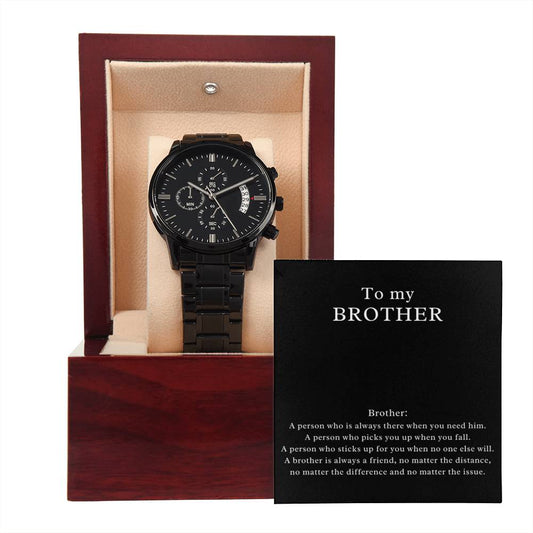 Watch Gift for Brother with thoughtful Message