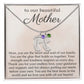 Unique Engraved Birthstone Necklace for Mothers Personalized Name Necklace Mother Gift