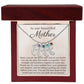 Unique Engraved Birthstone Necklace for Mothers Personalized Name Necklace Mother Gift