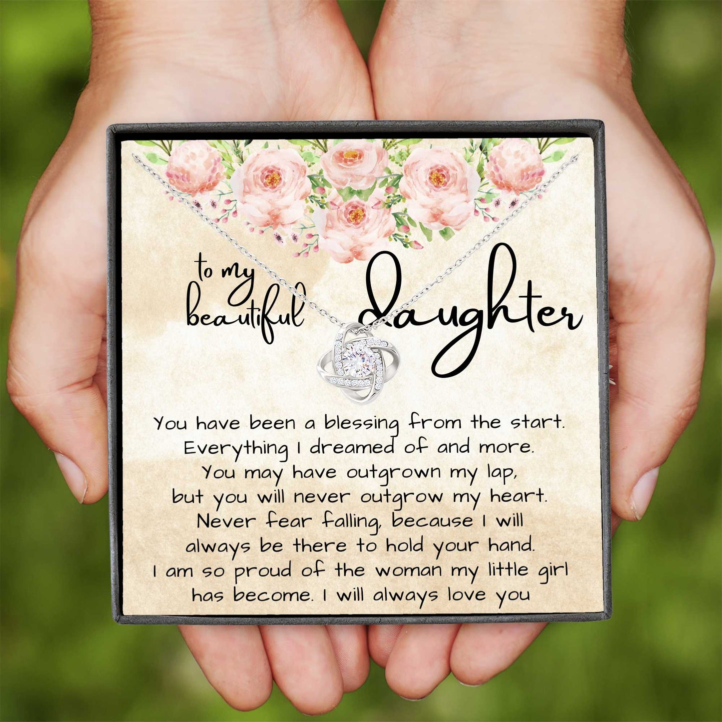 Jewelry Gift for Daughter w/ Message Card